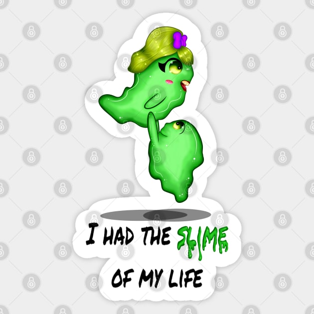 Slime of My Life - Light Colors Sticker by CallistoCreates